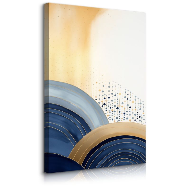 Obraz Muralo Do Sypialni Ornamenty Abstrakcja Styl Glamour Akwarele 40x50 cm 1 szt.