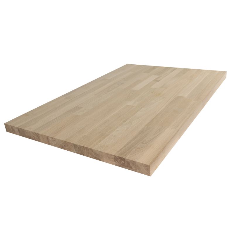 Blat drewniany mikrowczep DotWood 100 x 62 x 2,6 cm dąb surowy 1 szt.