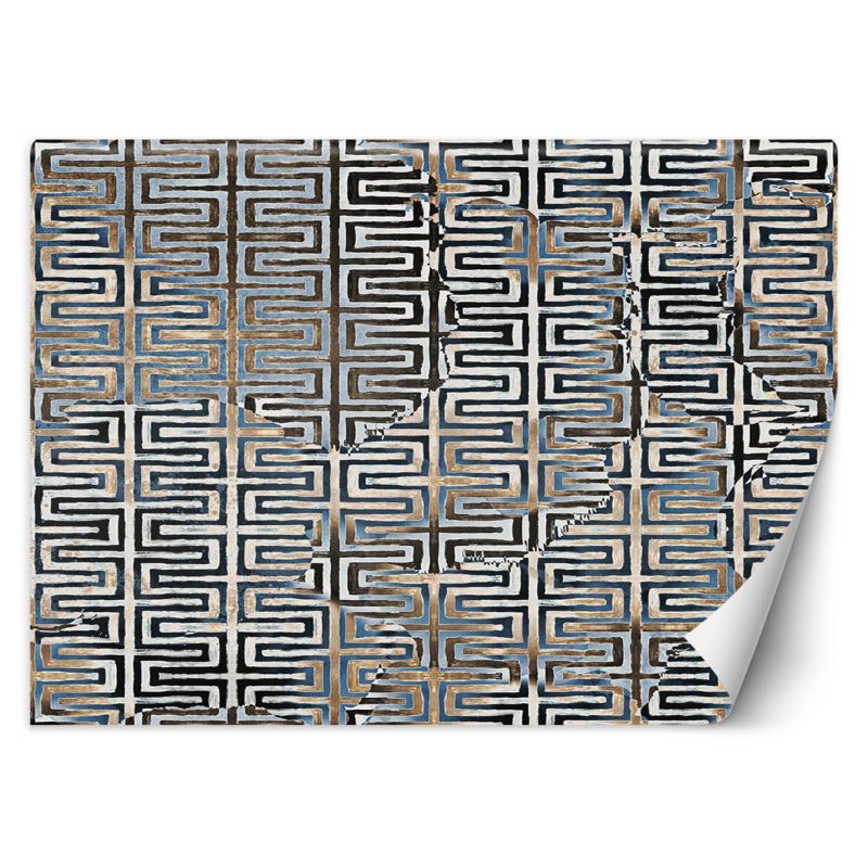 Fototapeta Feeby Złoty geometryczny wzór glamour 350x245 1 szt
