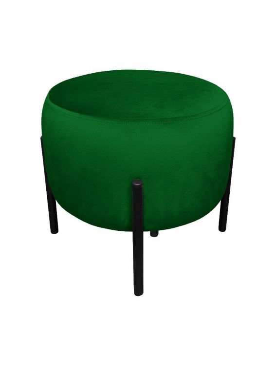 Pufa WILFRED MG VELVET zielona ATOS 1 szt.