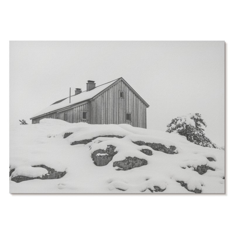 Obraz Plakat Canvas Tulup 29,7x21 cm (A4) Zimowy spokój Do salonu, biura, sypialni 1 szt.
