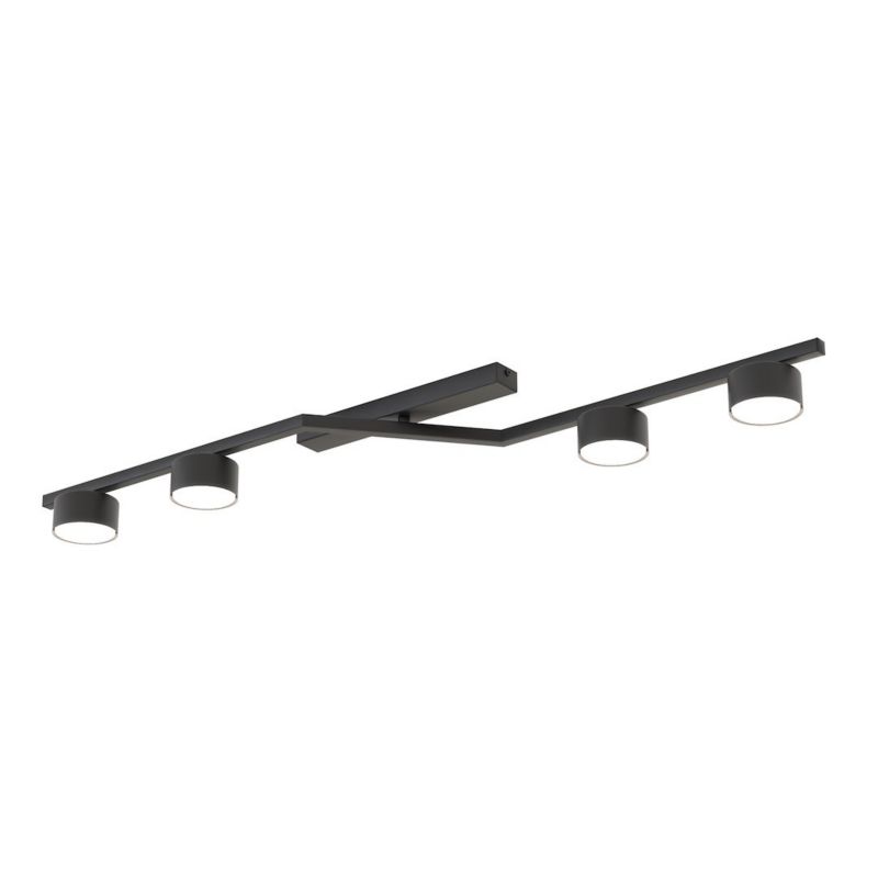 Lampa wisząca Emibig SKAN czarna 4xGX53x10W IP20 wym:20x100x32cm - 1 szt.