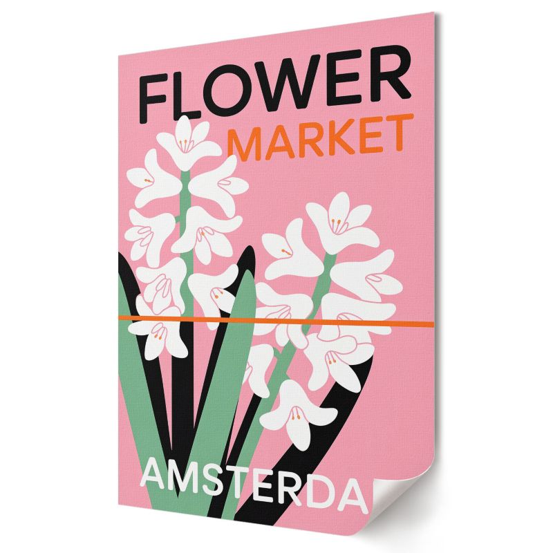 Plakat Wallfluent Format A4 Kwiatowy plakat Artysta Anna "Iris" Novakowski 1 szt.