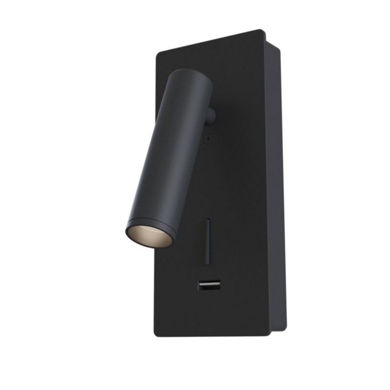 Kinkiet ścienny Maytoni Mirax czarny LED 3W 3000K 250lm IP20 wym: 18,6 x 6,5 x 7 cm - 1 szt.