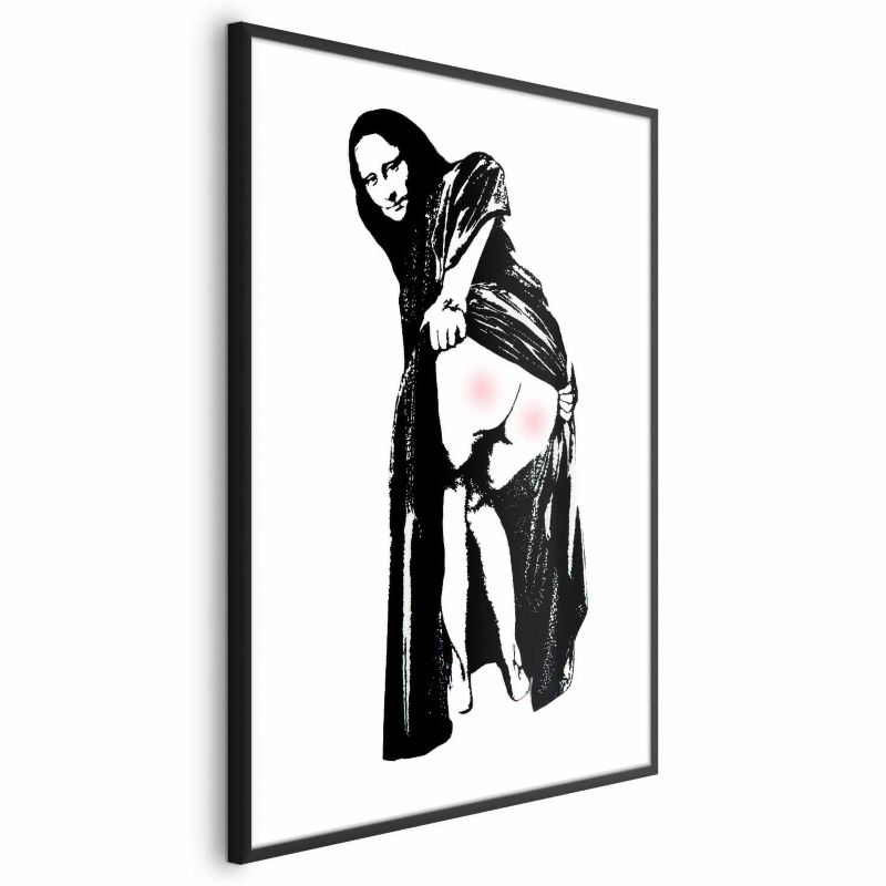 Plakat Artgeist Bolesne siedzenie 40x60 cm z ramą czarną 1 szt