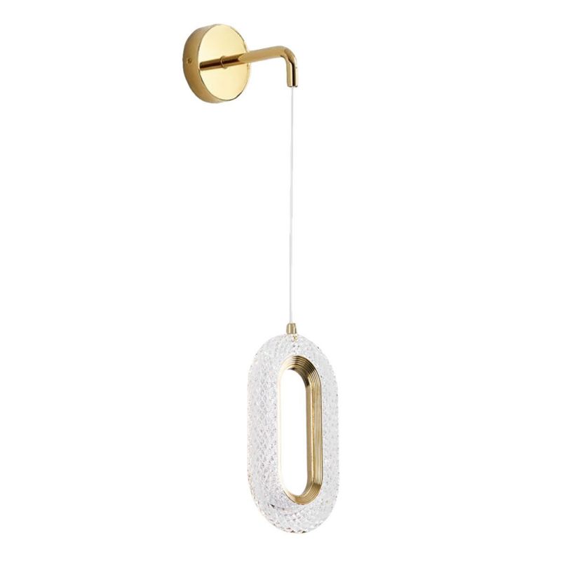 Kinkiet Ścienny Toolight G172-W Led Złoty 1 Szt