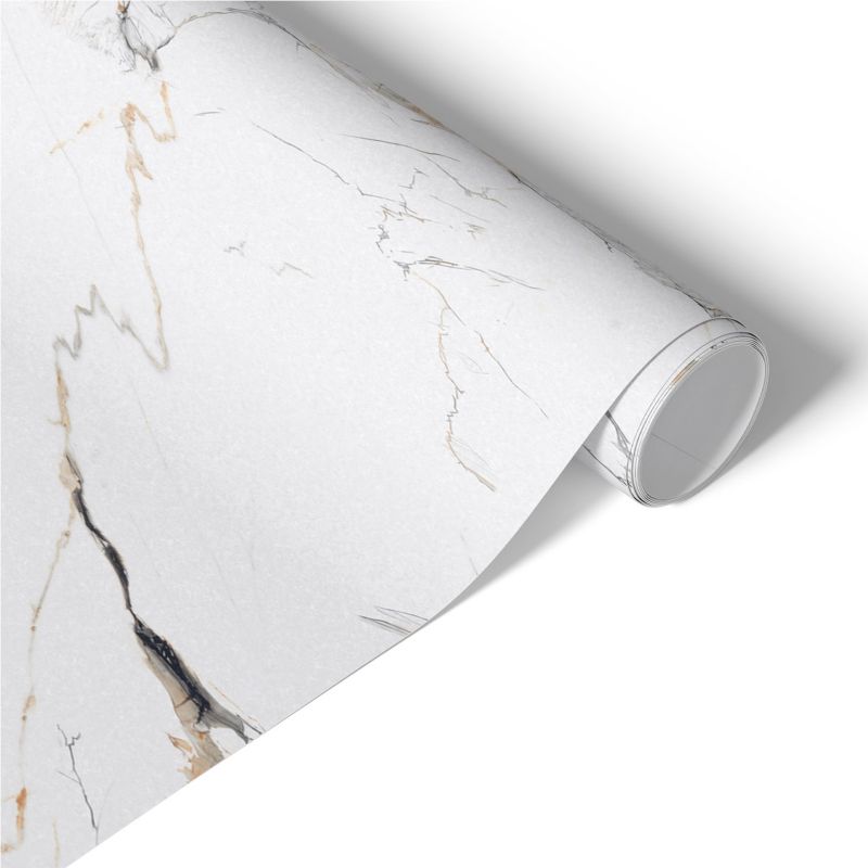 Samoprzylepna Okleina Meblowa Tulup 50x100 cm Marmurowa tekstura Ekspresowa Metamorfoza Frontów i Szaf 1 rol.