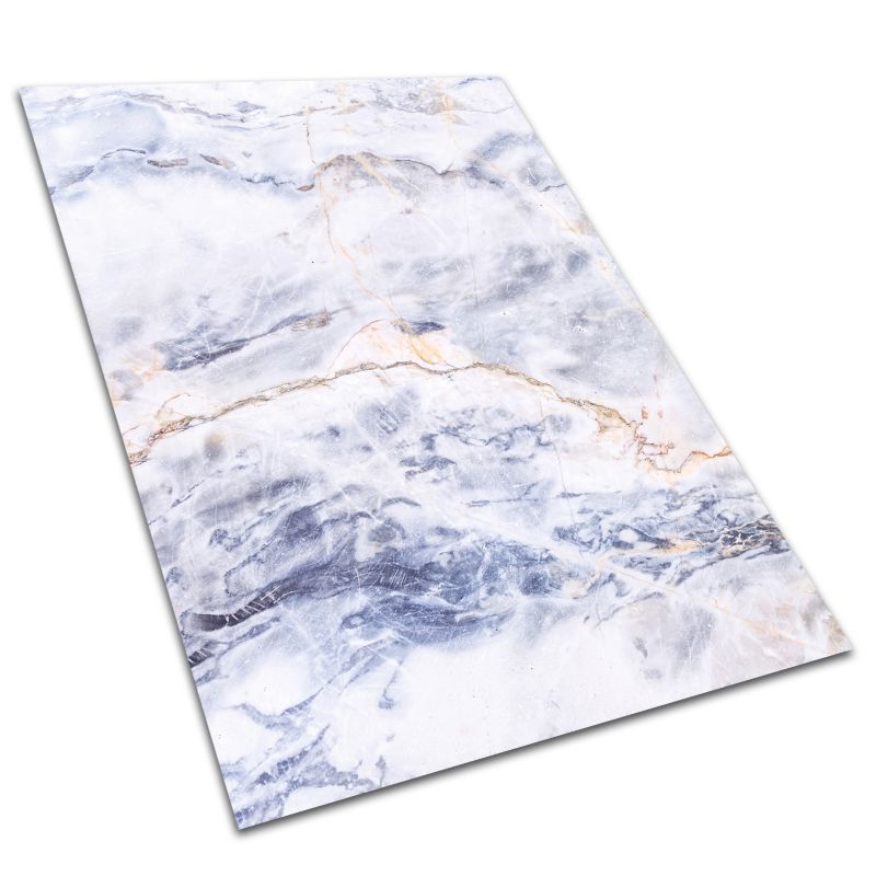 Winylowy Dywan Tarasowy Tulup 140x210 cm Wodoodporny, Lekki Marmur złote pęknięcia 1 szt.