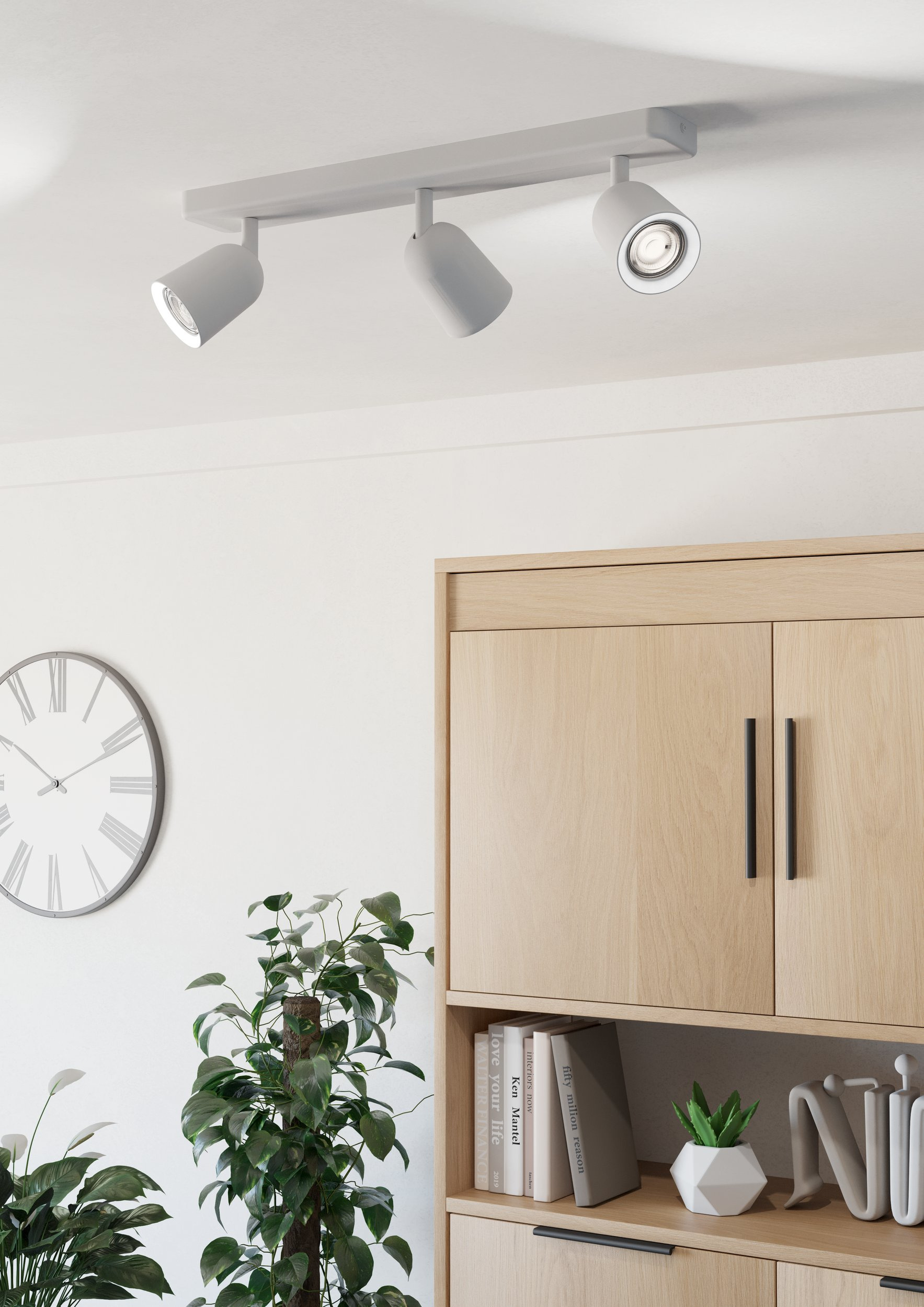 Eglo Camaldoli lampa podsufitowa 3x10 W biała 901947