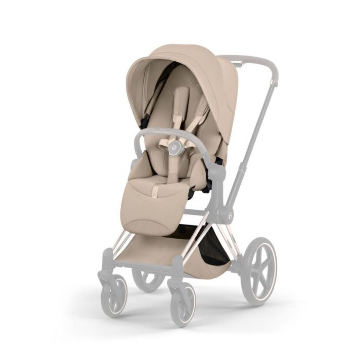 Cybex Priam/e-Priam 5.0 Style Seat Pack - tapicerka siedziska-Cozy Beige