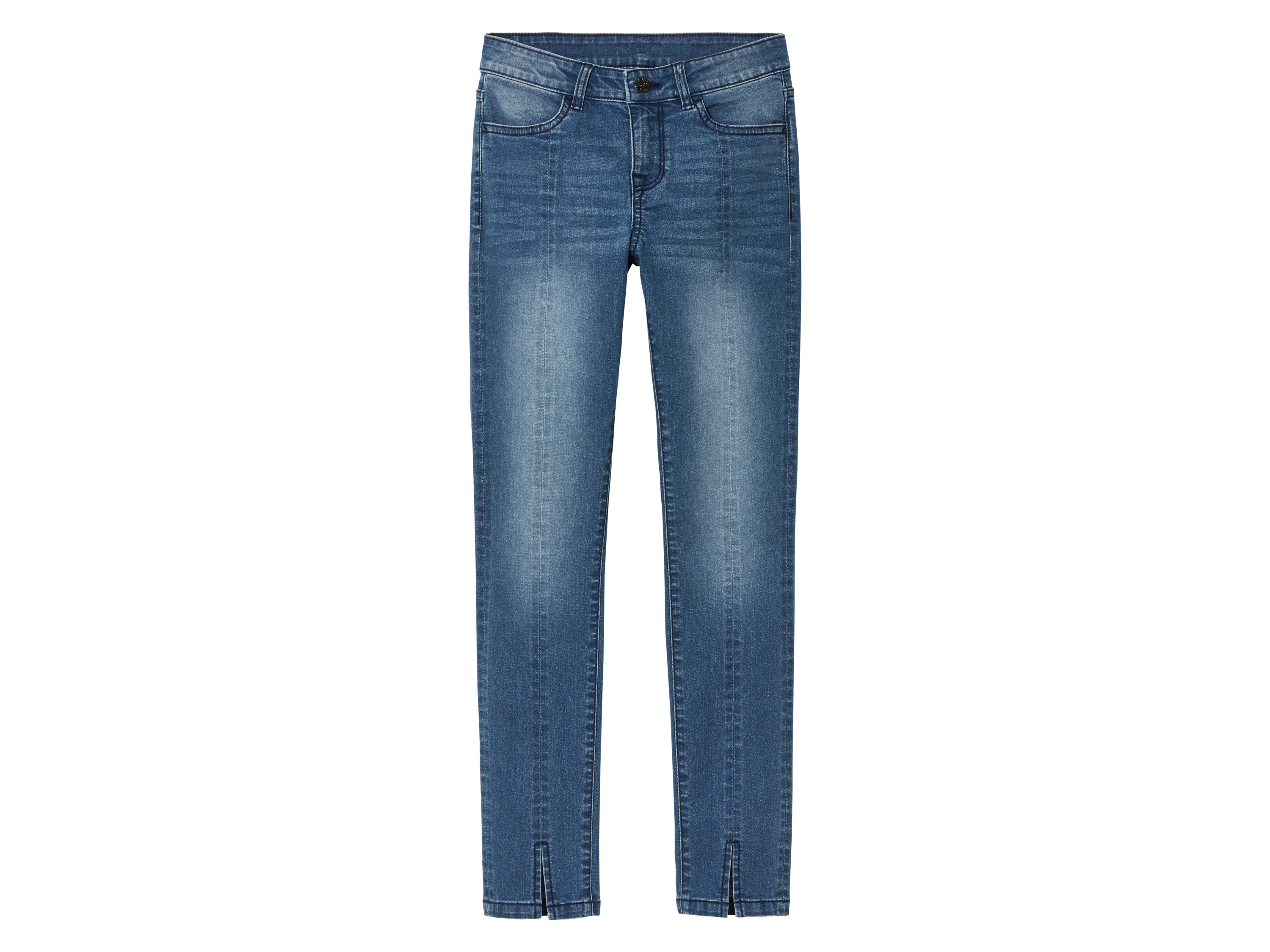 pepperts! Jeansy dziewczęce, skinny fit Niebieski, 158
