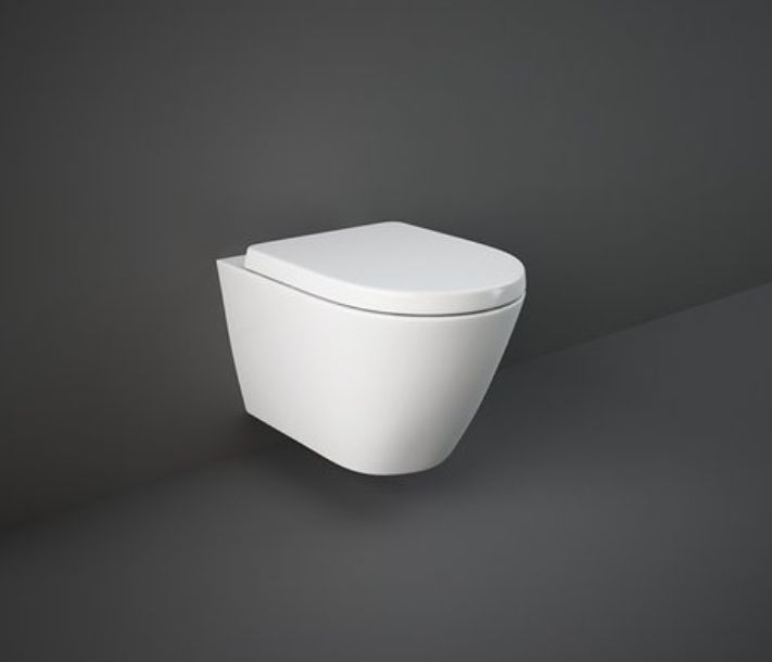 Darmowa Dostawa - Miska WC wisząca bez kołnierza biały Rak Ceramics Resort RST23AWHA