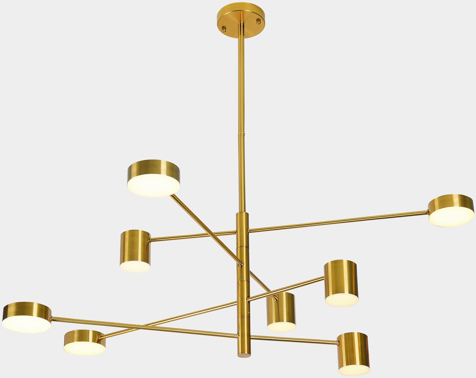 Darmowa Dostawa - Lampa podsufitowa x36 W miedź Italux Oliver PND163748COP3K