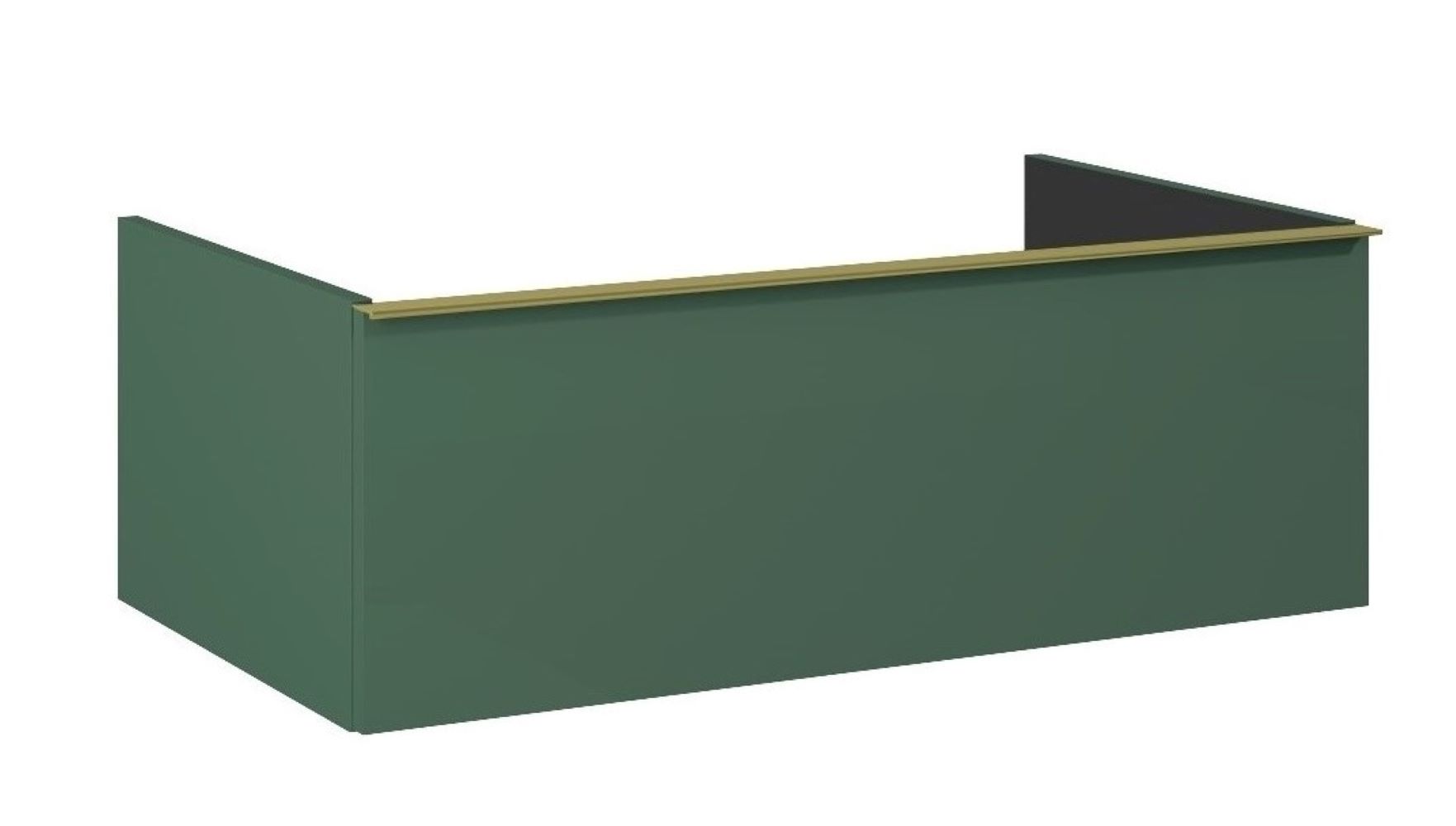 Darmowa Dostawa - Szafka 80x44.9x28.1 cm podumywalkowa wisząca zielona Elita Look RE080803027010