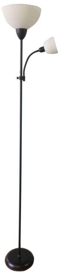 Darmowa Dostawa - Lampa stojąca 2x60 W czarna Rabalux Action 74109