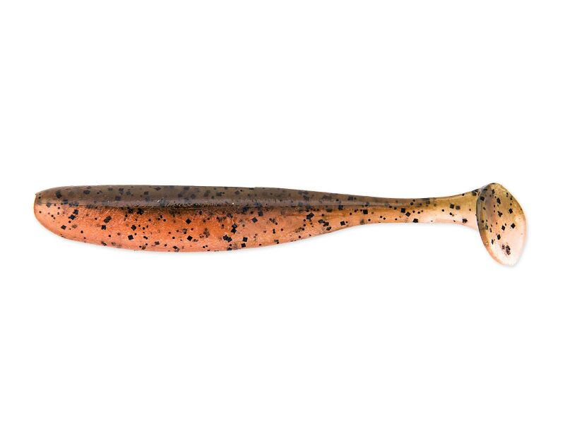 Keitech Guma Easy Shiner 3'' 7,5cm #438 Green Pumpkin Fire