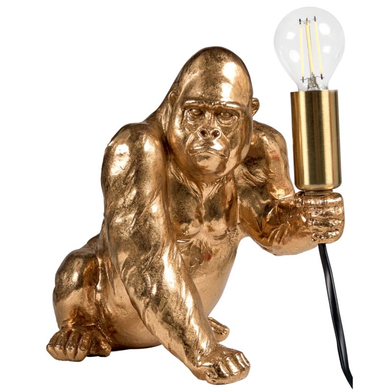 Lampa stołowa Goryl Harambe Złoty 1 szt.