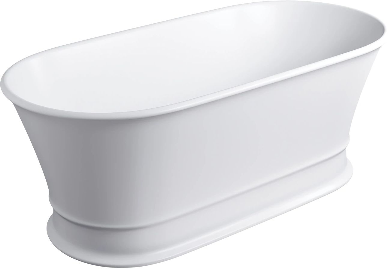 Omnires Classica M+ wanna wolnostojąca 160x79 cm owalna biały mat CLASSICAWWBM