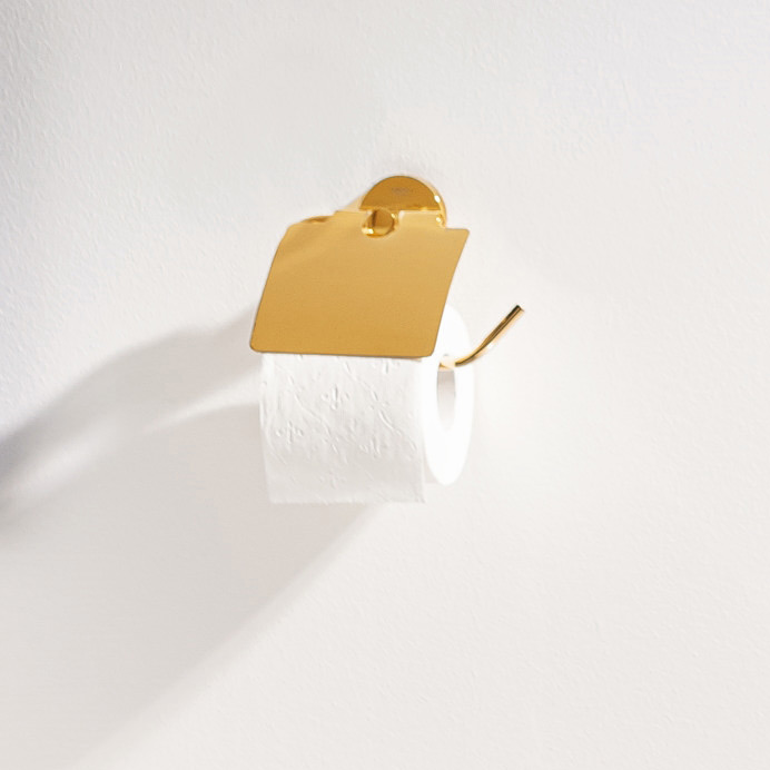 Grohe Essentials uchwyt na papier toaletowy z pokrywą cool sunrise 40367GL1 - Wysyłka w 24h
