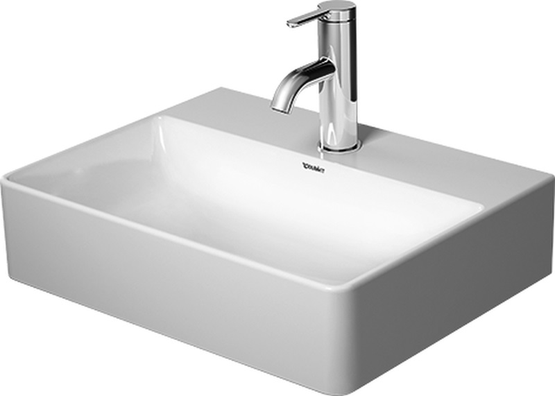 Duravit DuraSquare umywalka 45x35 cm szlifowana prostokątna biała 0732450079