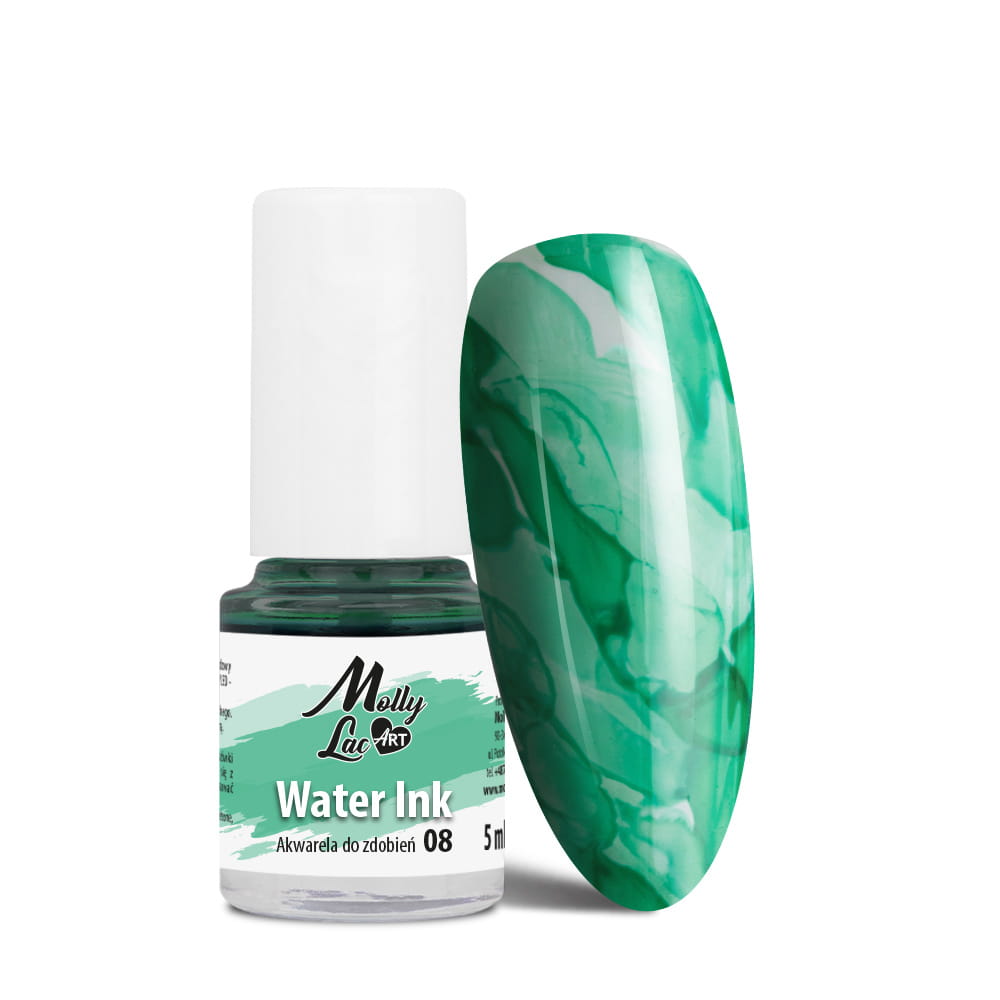 Water Ink MollyLac ART akwarela do zdobień Nr 8