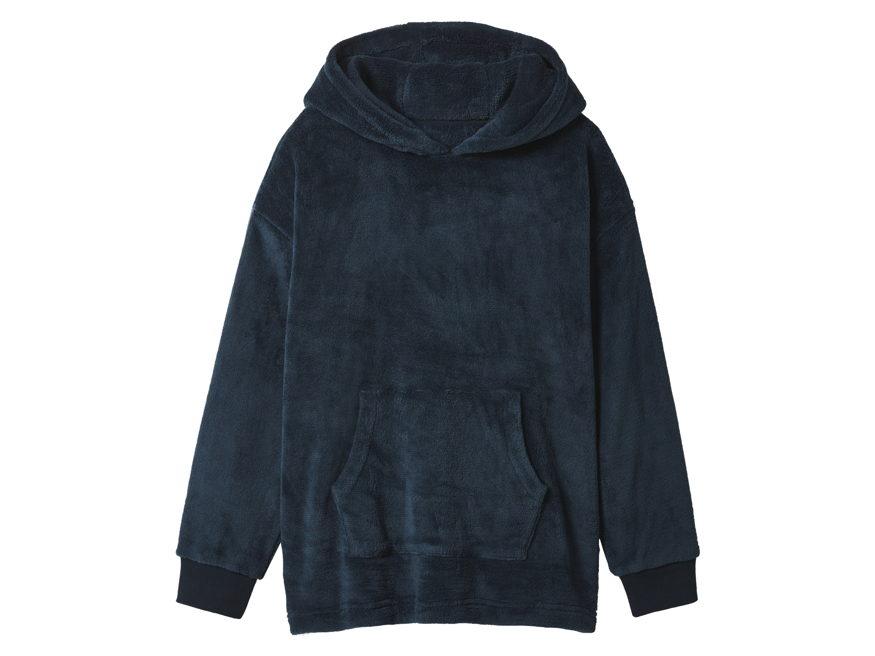 esmara Bluza dziecięca oversize z kapturem Petrol, 146/152