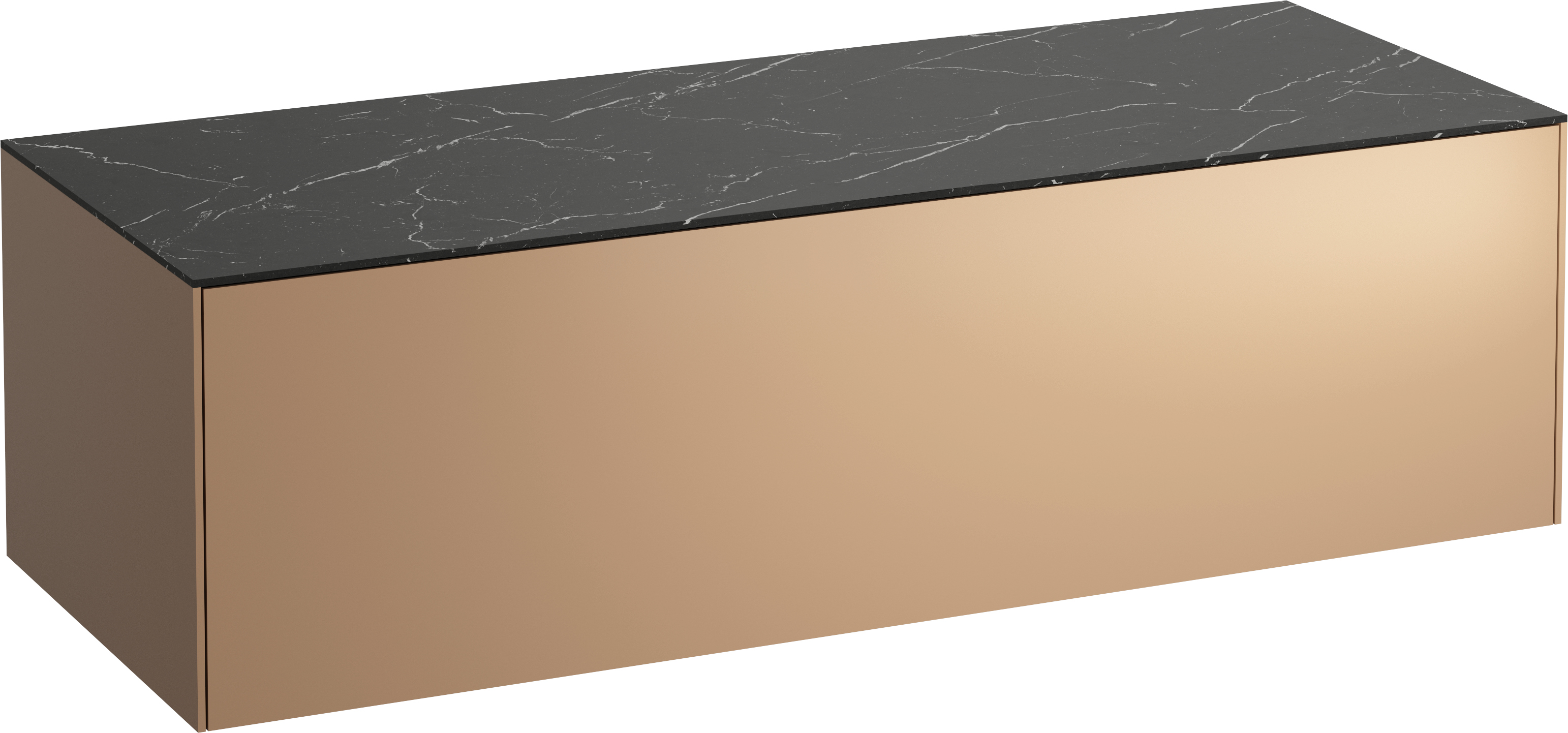 Darmowa Dostawa - Szafka z blatem 117.5x45.5x34 cm podumywalkowa wisząca czarna Laufen Sonar H4054200341411