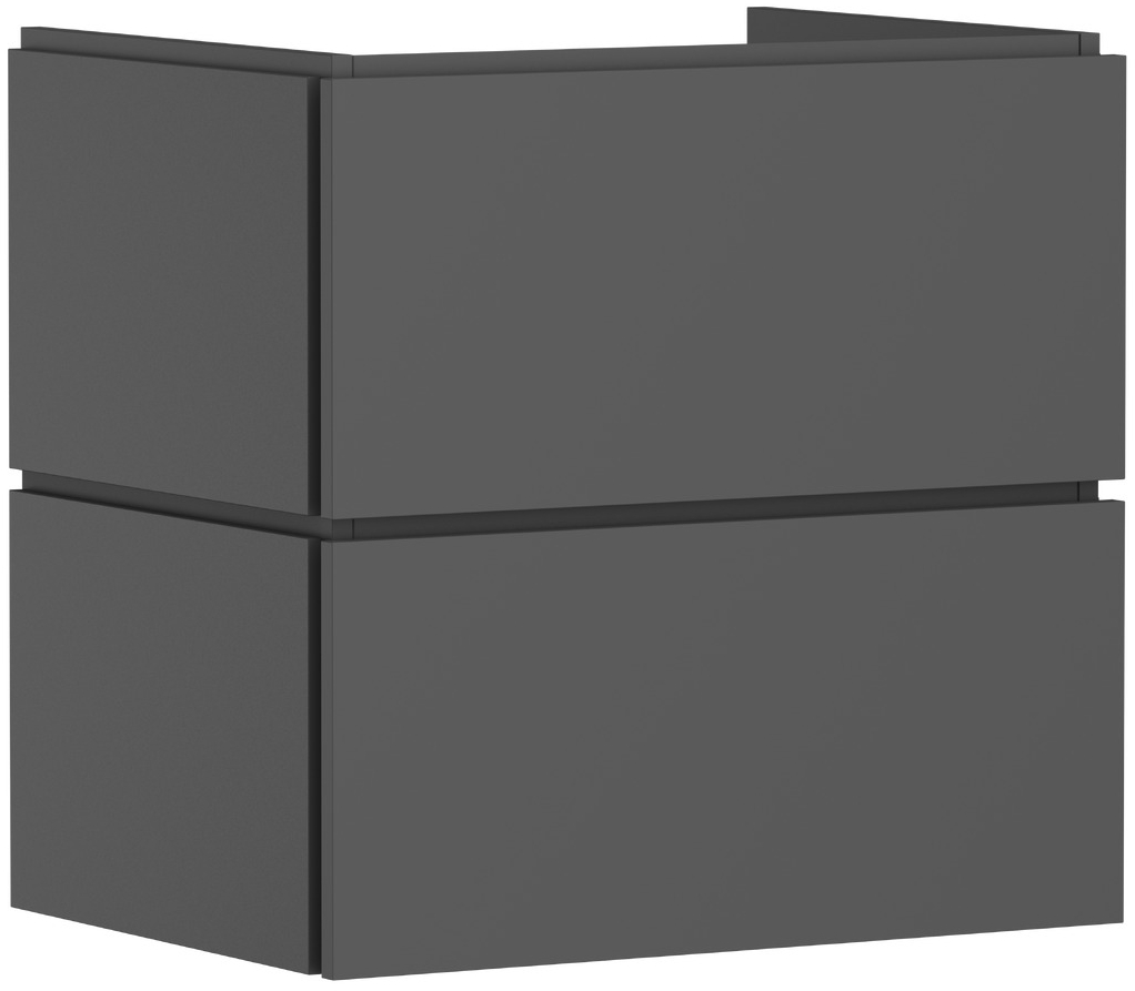 Darmowa Dostawa - Szafka 63x47x62 cm podumywalkowa wisząca szara Hansgrohe Xilesa E 54256760