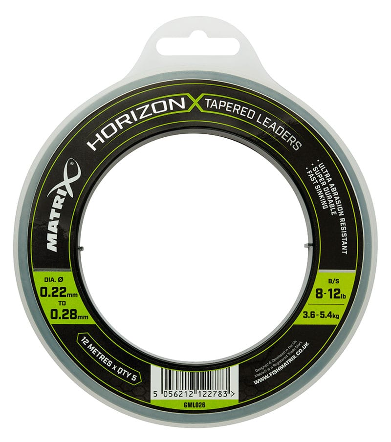 Matrix Żyłka Strzałowa Horizon X Tapered Shock Leader 12m GML026