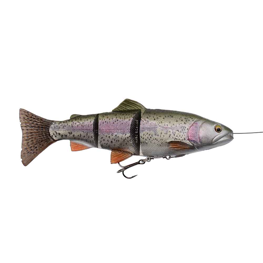 Savage Gear Guma 4D Line Thru Trout 20cm Rainbow