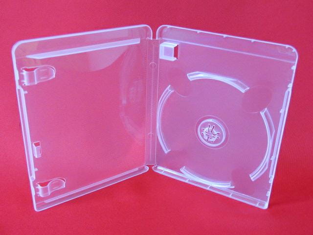 Pudełko 1xDVD AMARAY BLU-RAY +1xUSB 14MM CLEAR - Henryx24