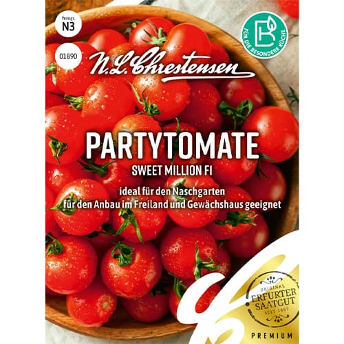 Pomidor koktajlowy Sweet million F1 - Nasiona. Ilość w opakowaniu: 1 opak - GradinaMax