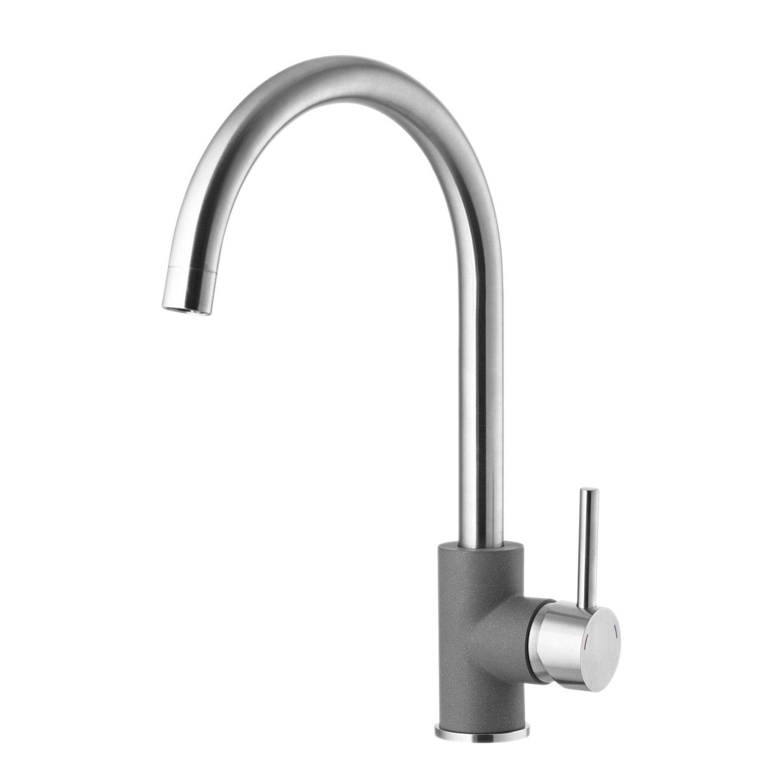 Axis Bateria kuchenna Lisa stal grey