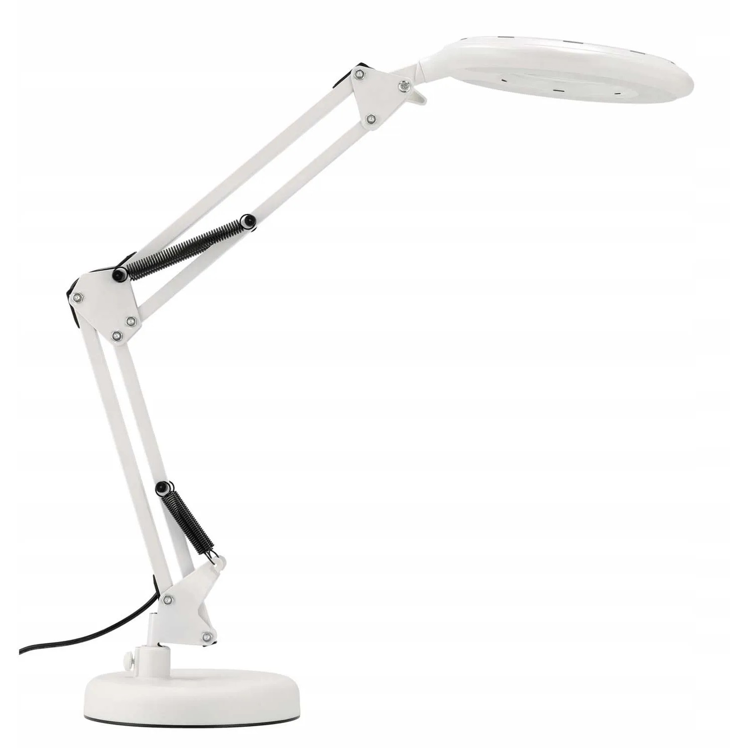 DPM Lampka biurkowa LED z lupą 8W 2700-6000K 450lm biała