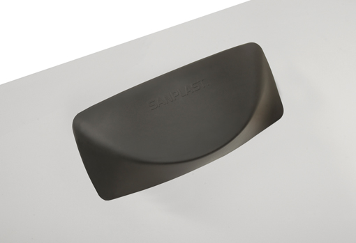 Sanplast zagłówek żelowy czarny 661-A0029-43
