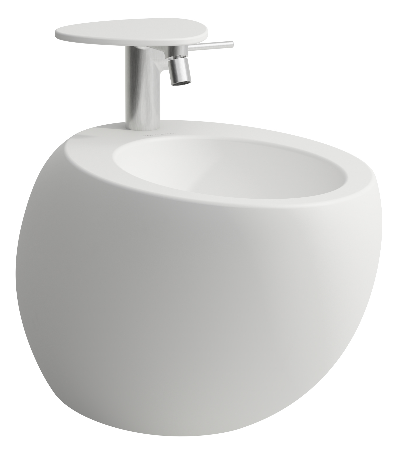 Laufen Il Bagno Alessi bidet wiszący biały H8309717573041