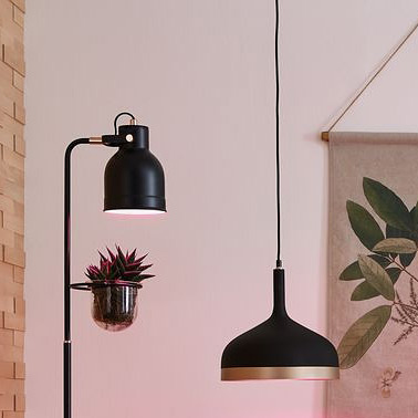 Paulmann Neordic Fanja lampa wisząca 1x20W czarny/miedziany 79749 - Wysyłka w 24h