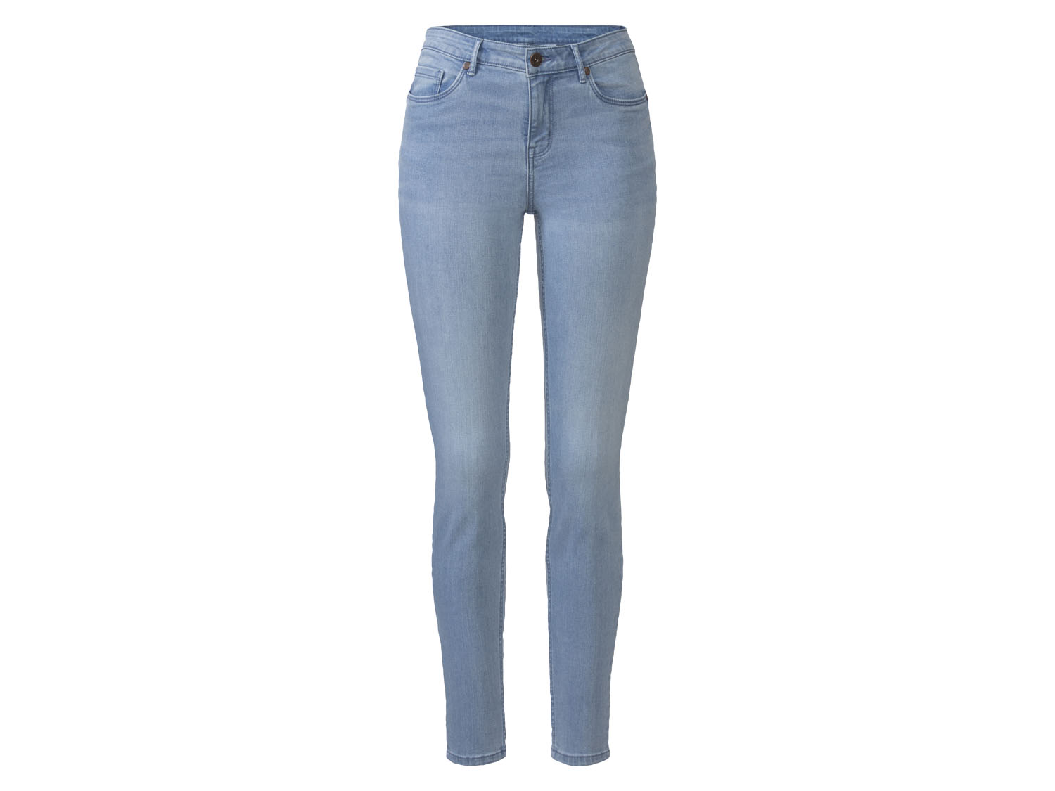 esmara Jeansy damskie z efektem push up Jasnoniebieski, 40
