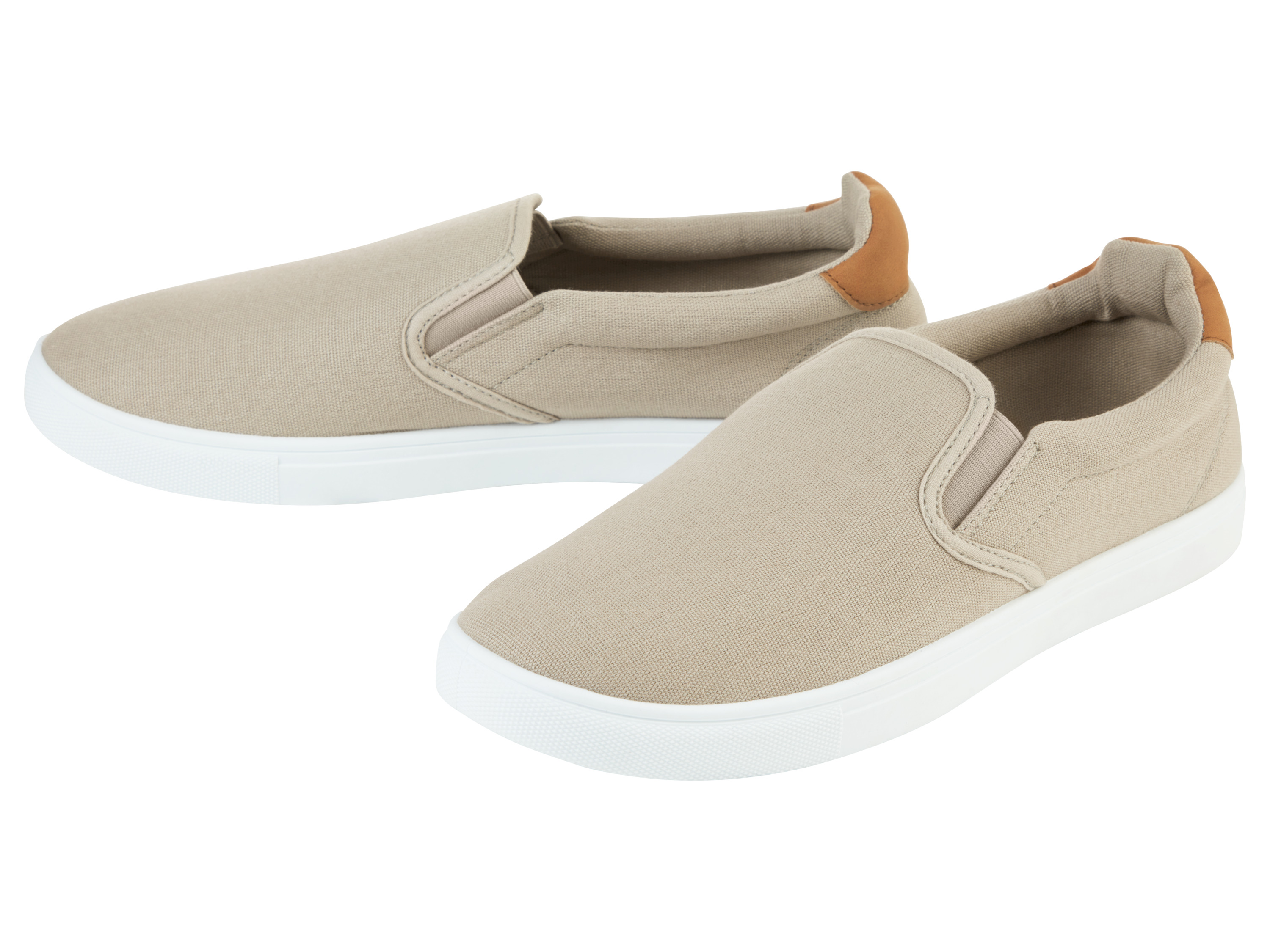 Livergy Buty męskie z bawełną Khaki, 44