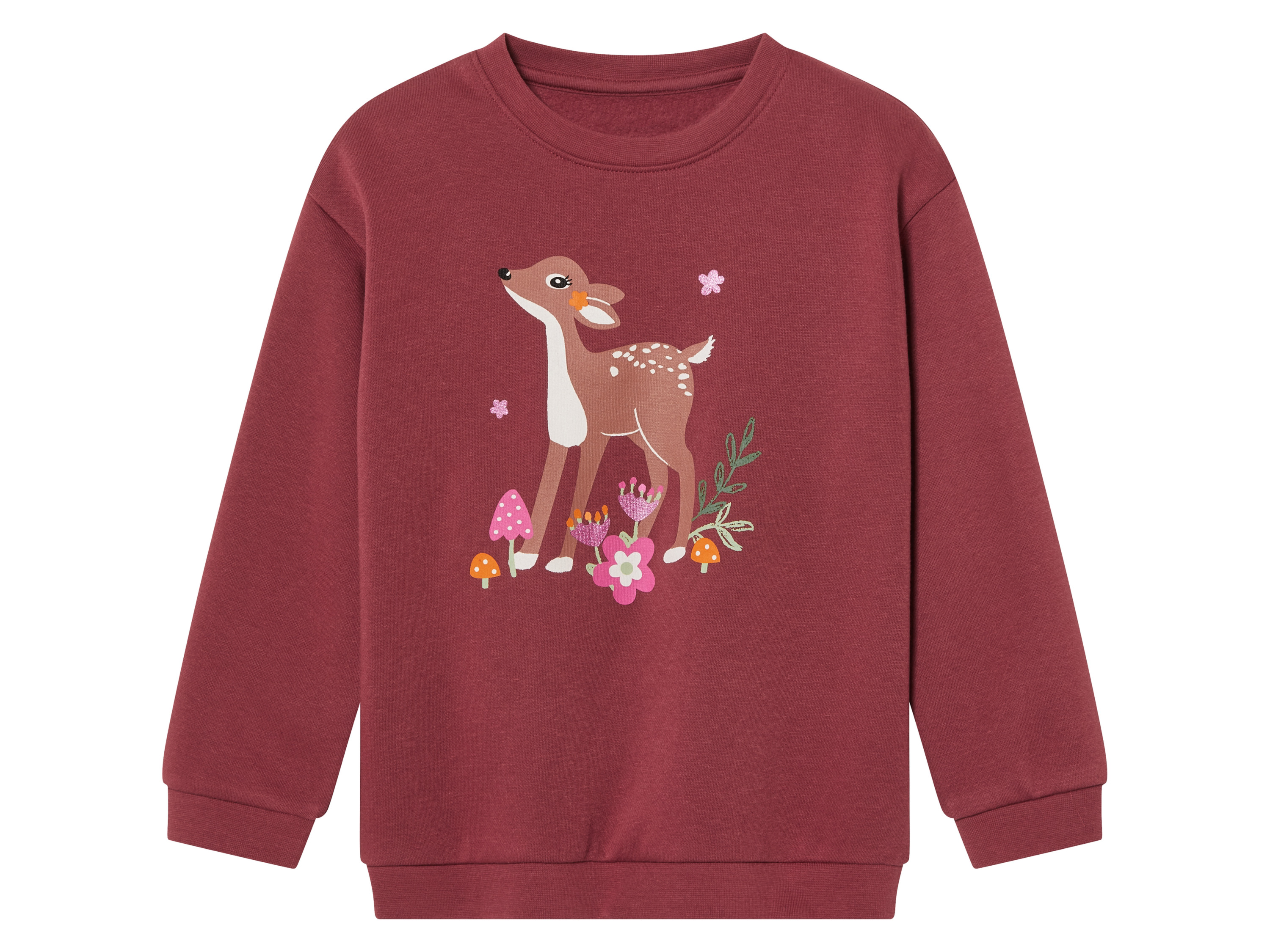 lupilu Bluza dziecięca Czerwony, 98/104