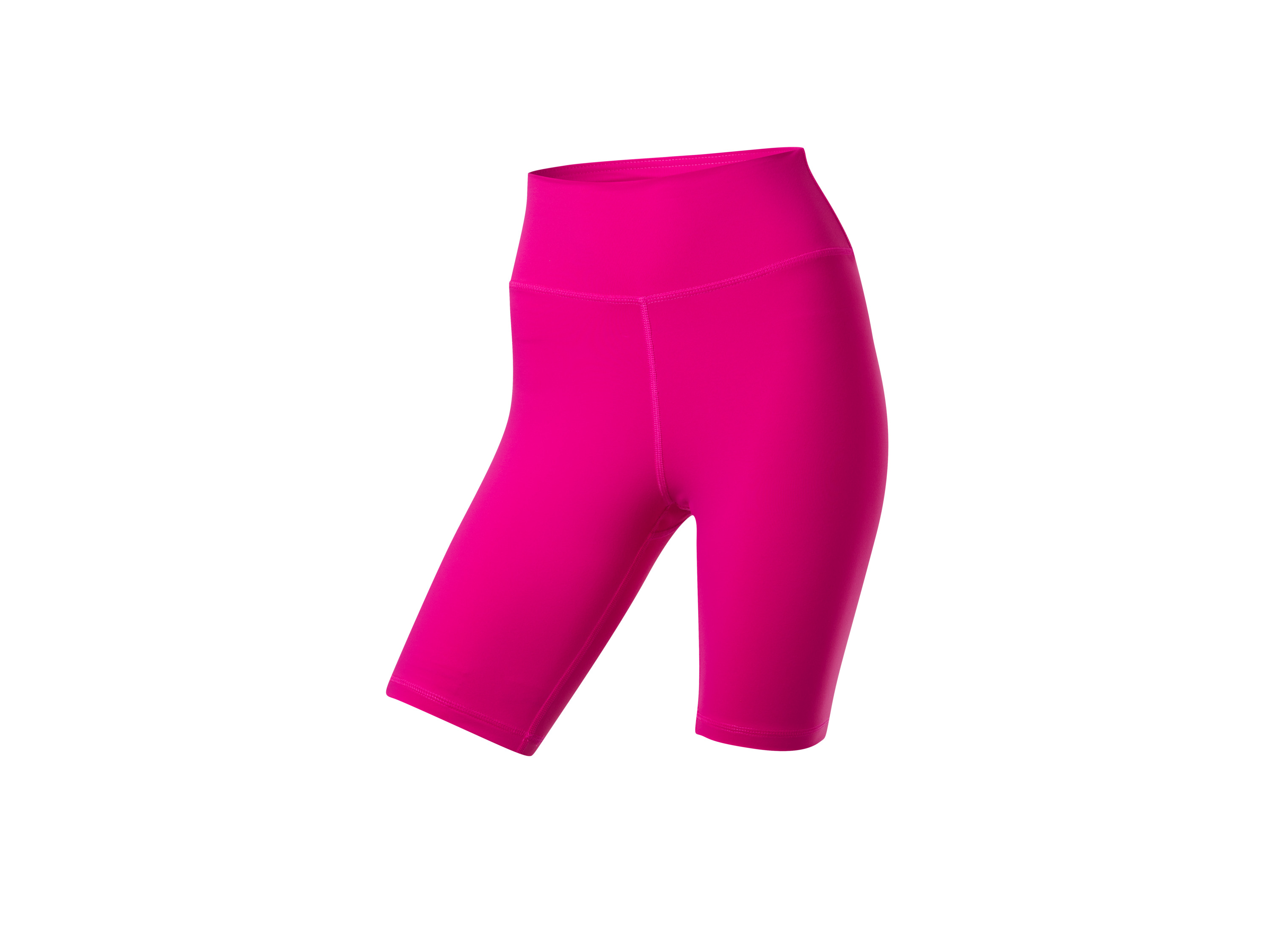 Crivit Legginsy kolarki funkcyjne damskie, modelujące sylwetkę Różowy, M 40/42