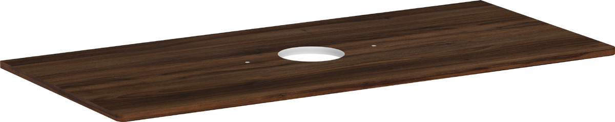 Darmowa Dostawa - Blat naszafkowy 118x55 cm orzech Hansgrohe Xelu Q 54115630