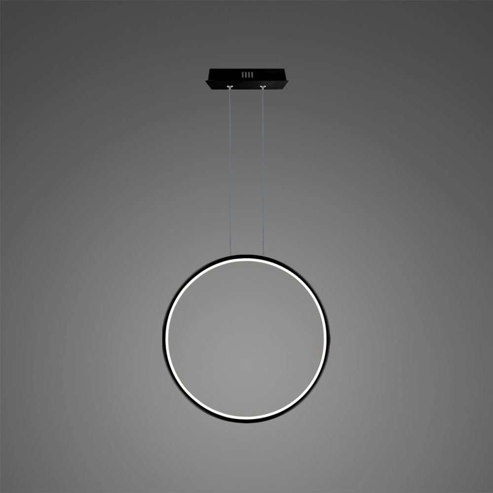 Darmowa Dostawa - Lampa wisząca 1x15 W czarna Altavola Design Ledowe Okręgi LA073X40in3kblackdimm