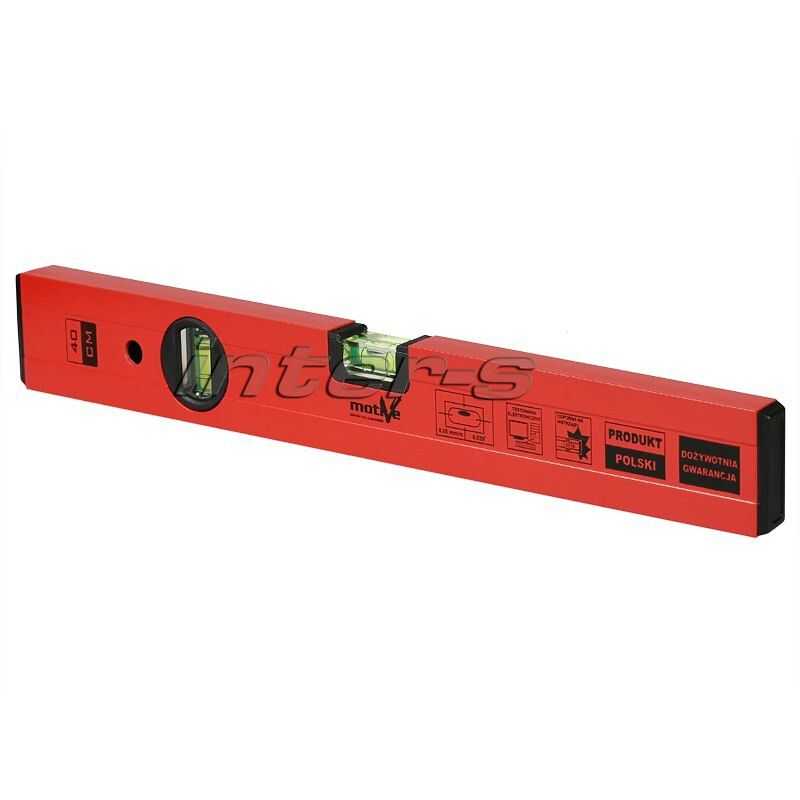 Poziomica aluminiowa MOTIVE 60 cm Red 1 szt