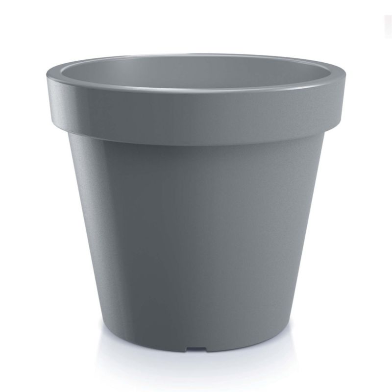 Doniczka Ogrodowa EDANTI Okrągła Na Taras Szary Kamienny 39 cm 1 szt.