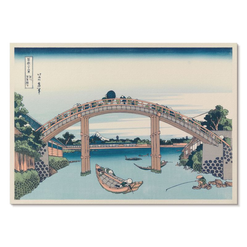 Plakat na Ścianę Tulup 29,7x21 cm (A4) Widok spod mostu Do salonu, sypialni, przedpokoju 1 szt.