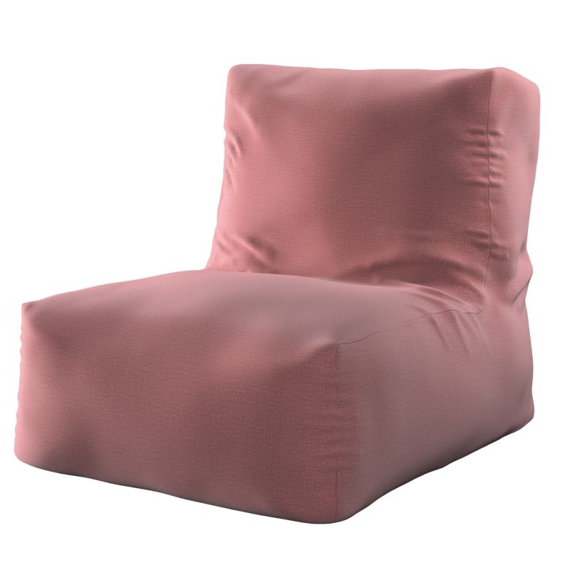 Pufa- fotel Dekoria 67 x 31 x 75 cm jasna śliwka - welwet 1 szt.