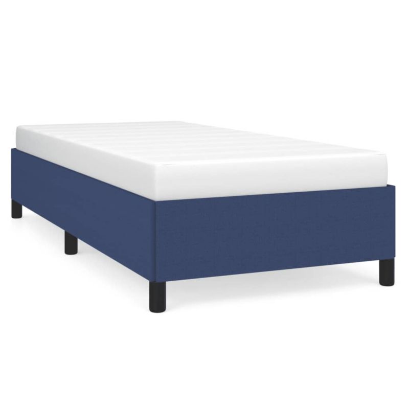Łóżko tapicerowane WaszeMeble 90x200 cm niebieska WM-347040 1 szt.