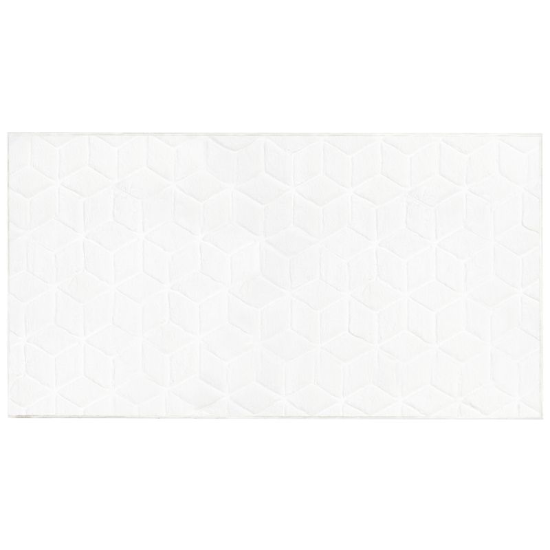 Dywan ze sztucznego futra Thatta Biały 80 x 150 cm 1 szt.
