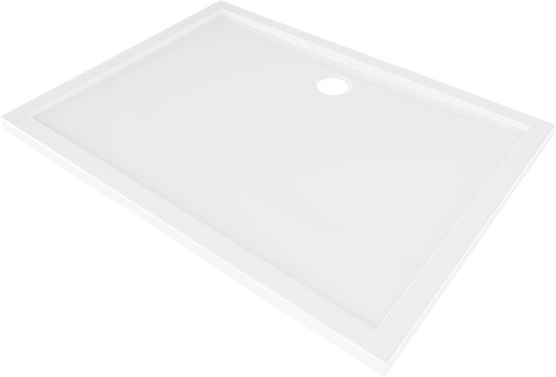 Brodzik prostokątny Mexen Flow biały połysk 90x100 cm 1 szt.
